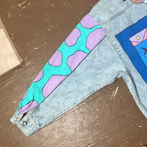 Vintage 90’s denim jacket - Picture 13 of 16